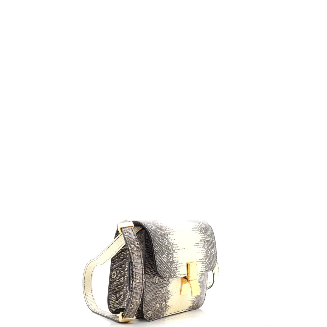 Classic Box Bag Lizard Teen - Deep Luxury