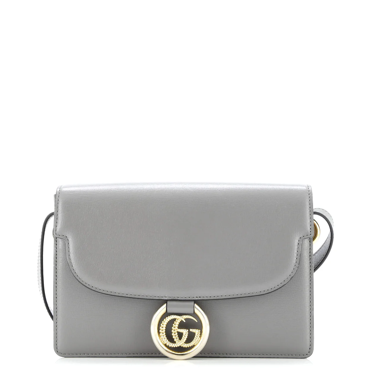 GG Ring Shoulder Bag Leather Small - Deep Luxury