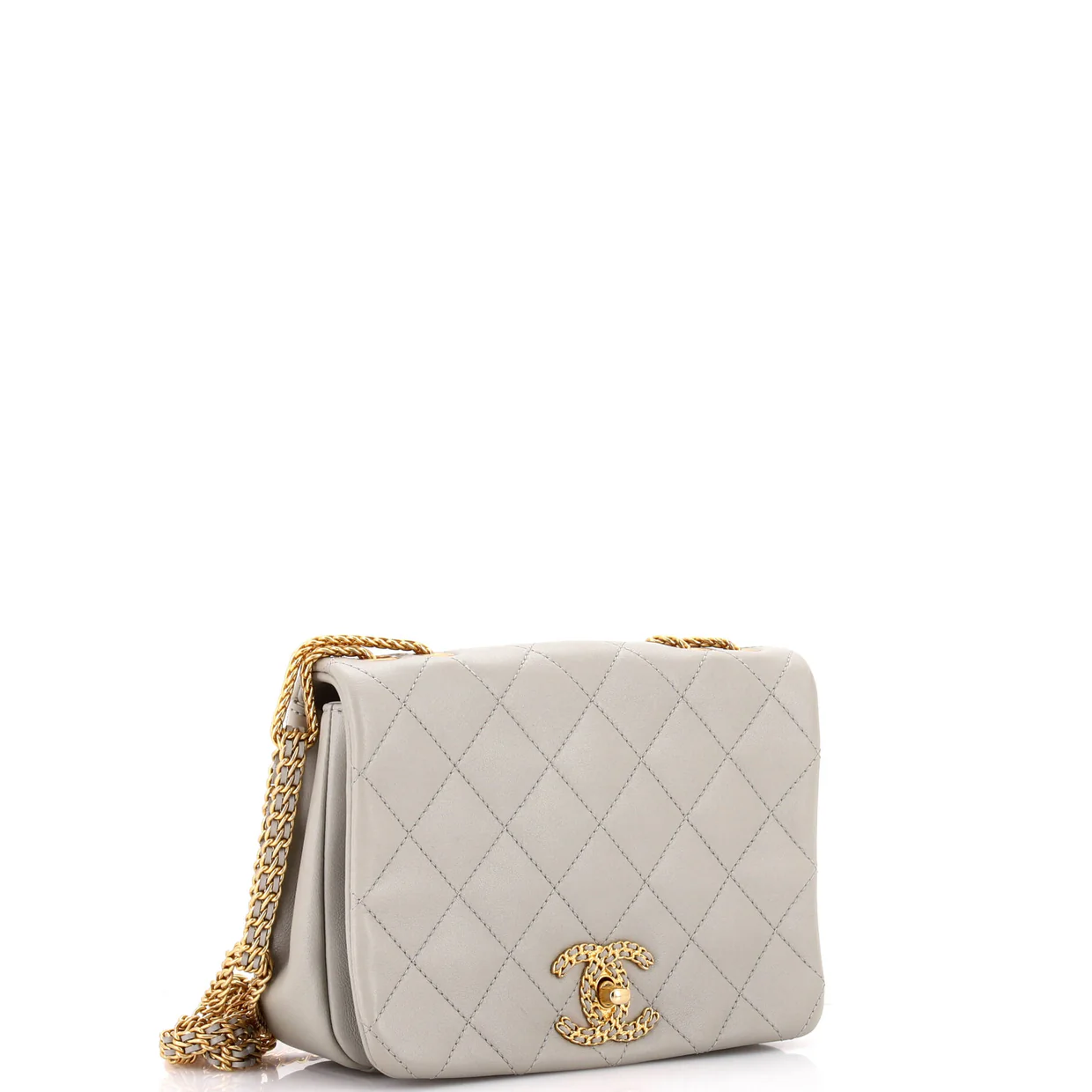 On And On Full Flap Bag Quilted Lambskin Small - Deep Luxury
