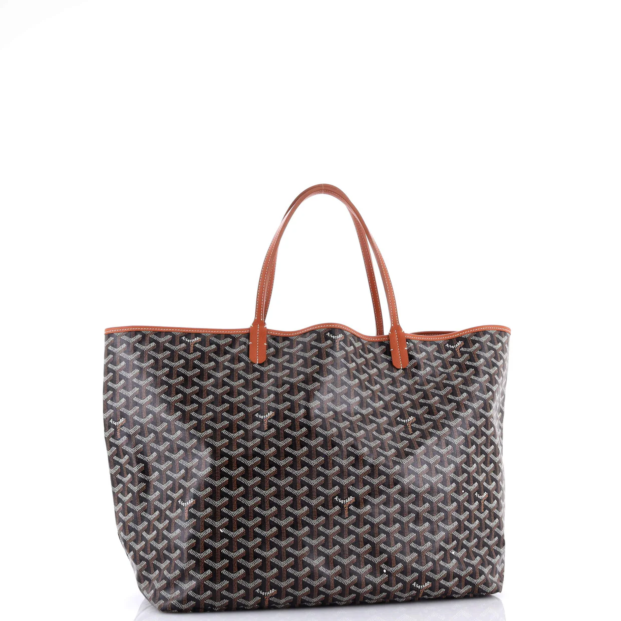 Saint Louis Tote Printed Coated Canvas GM - Deep Luxury