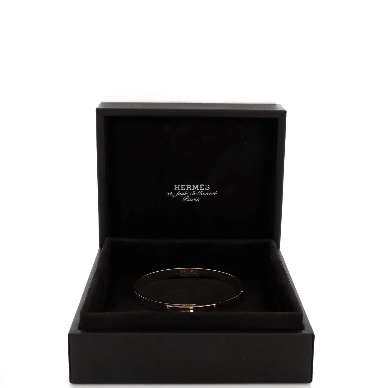 Kelly Bracelet 18K Rose Gold with 4 Diamonds Small - Deep Luxury