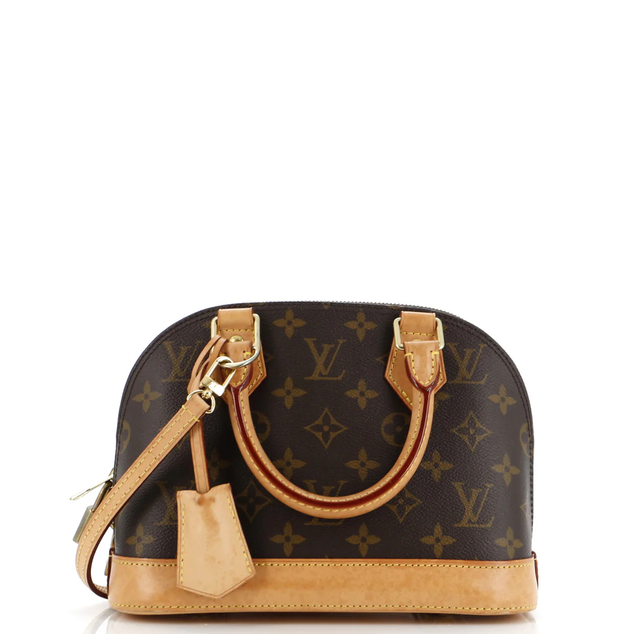 Alma Handbag Monogram Canvas BB - Deep Luxury