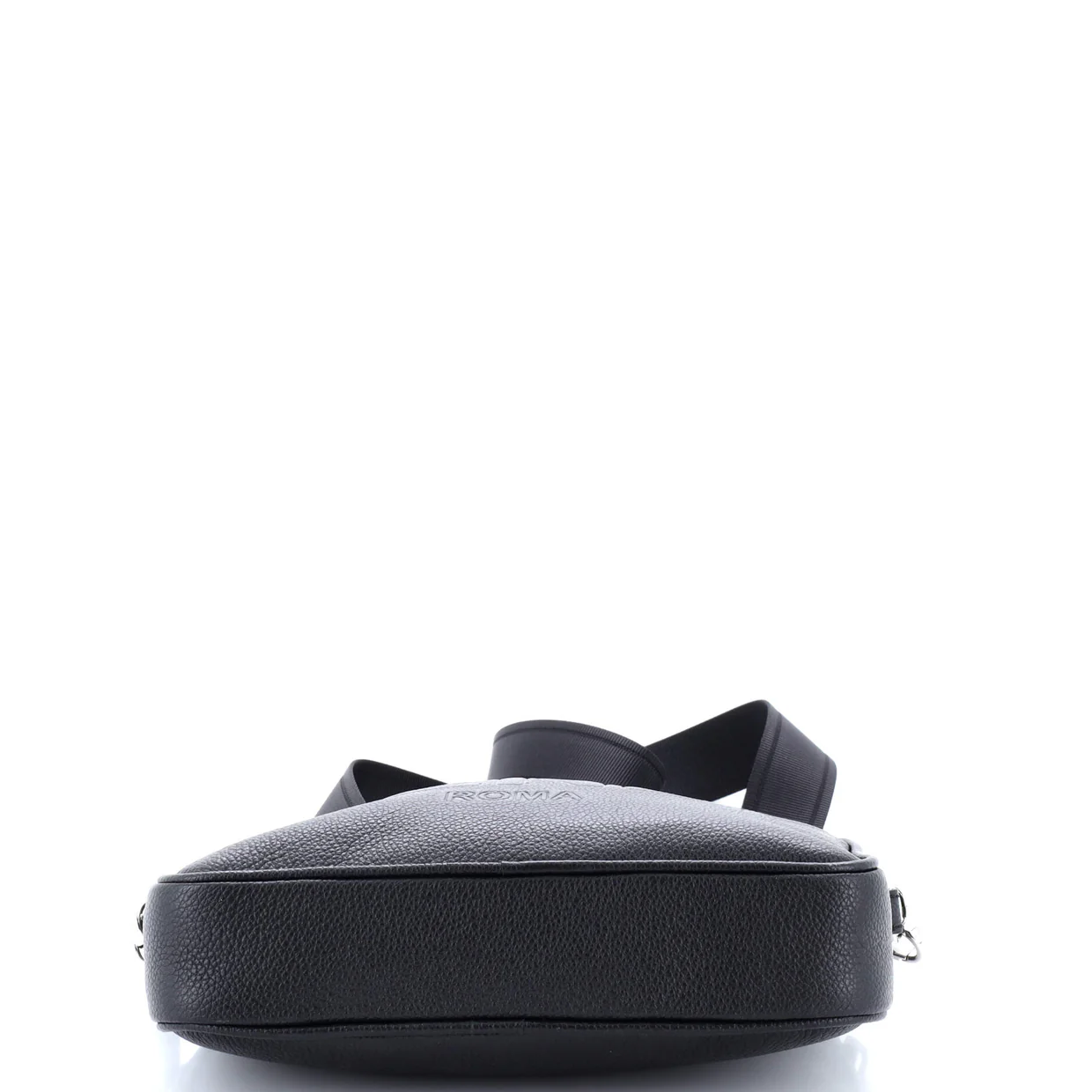 Logo Camera Bag Embossed Leather - Deep Luxury