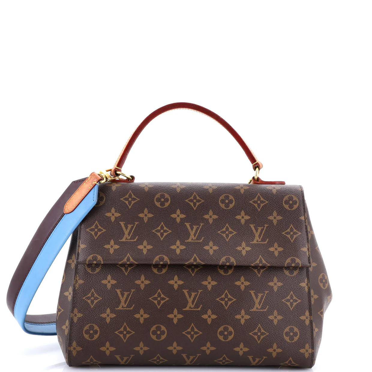 Cluny Top Handle Bag Monogram Canvas MM - Deep Luxury