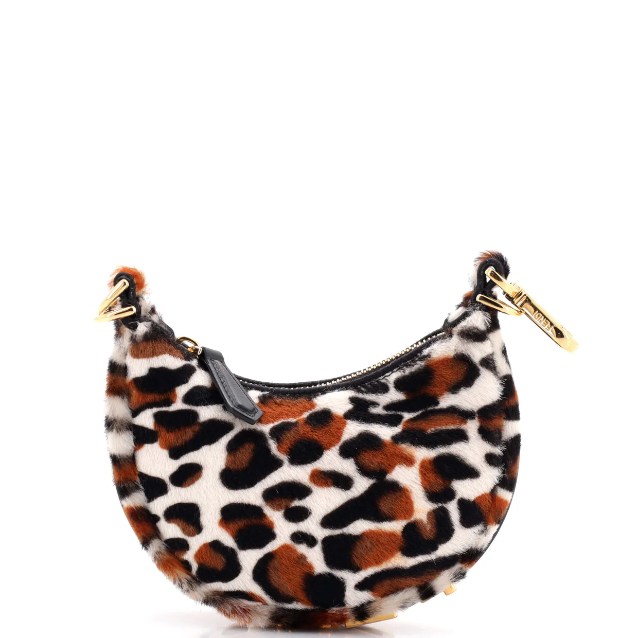 Fendigraphy Bag Printed Pony Hair Nano - Deep Luxury