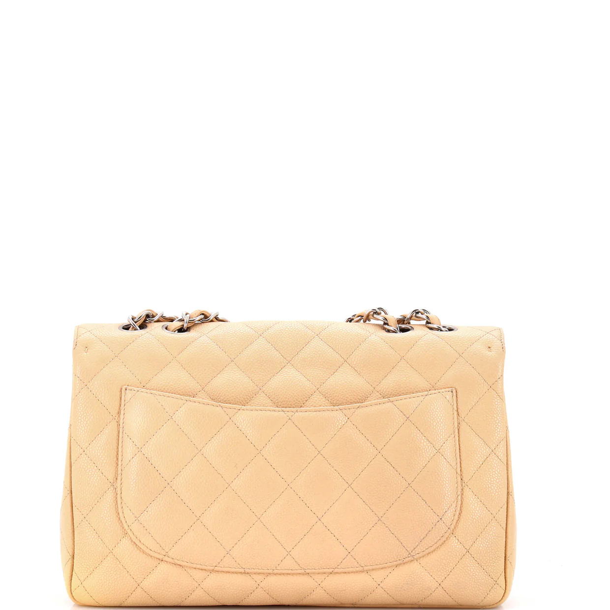 Classic Double Flap Bag Quilted Caviar Jumbo - Deep Luxury