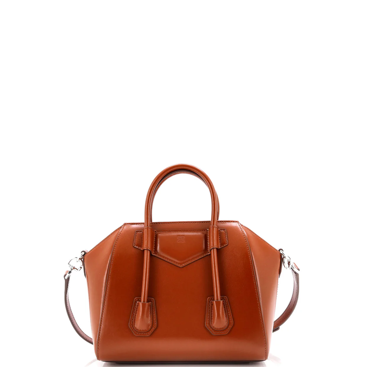 Antigona Lock Bag Leather Mini - Deep Luxury