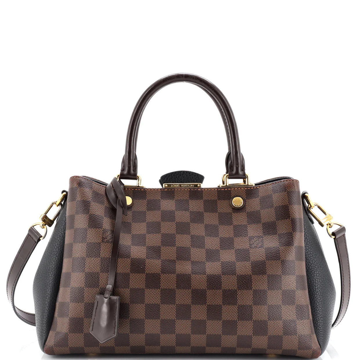 Brittany Handbag Damier - Deep Luxury