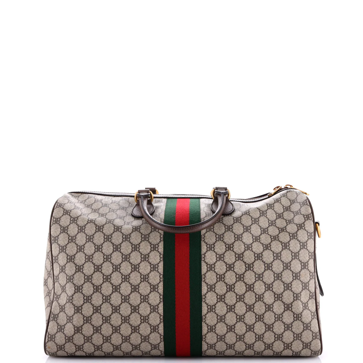 x Gucci The Hacker Project Duffle Bag BB Coated Canvas Medium - Deep Luxury