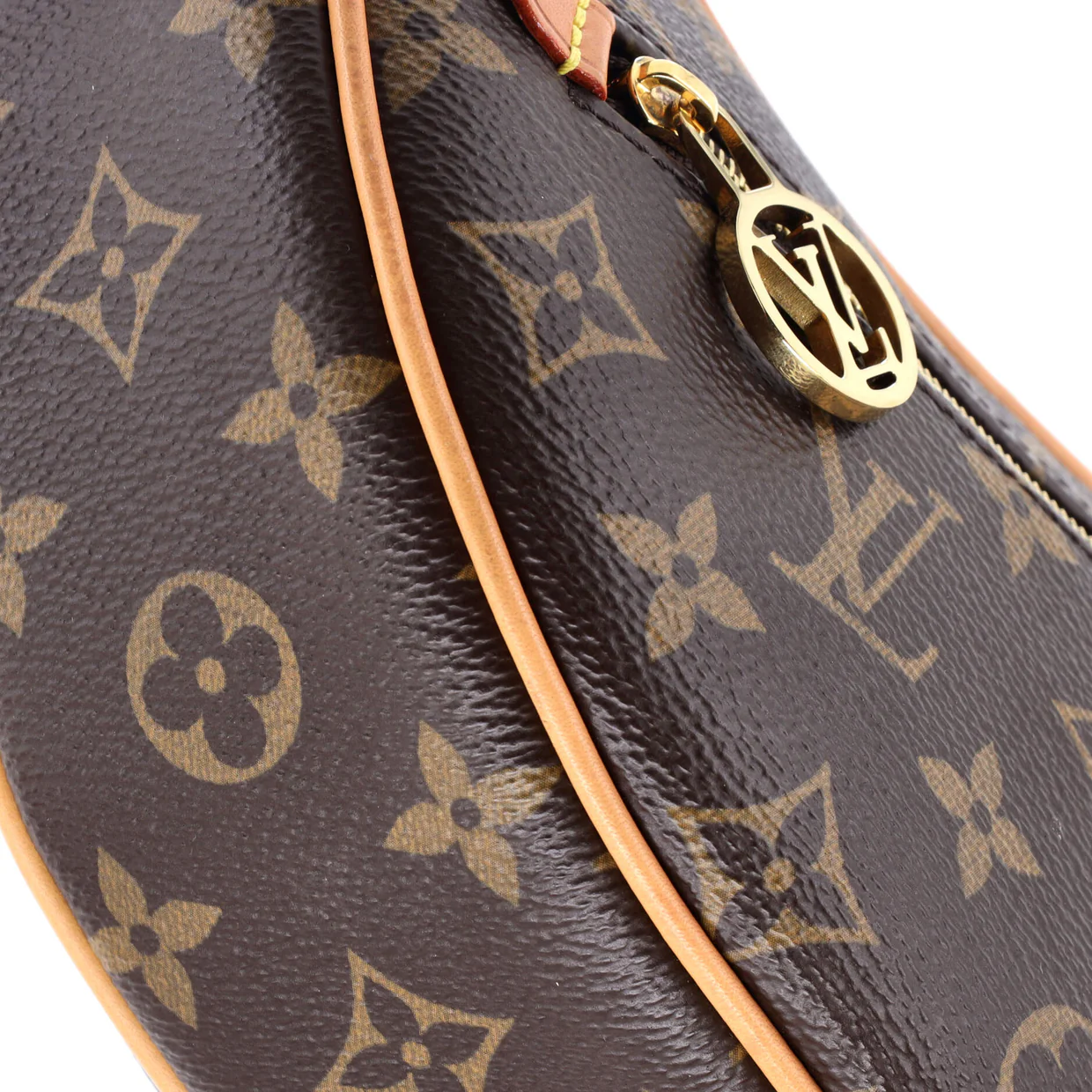 Loop Handbag Monogram Canvas - Deep Luxury