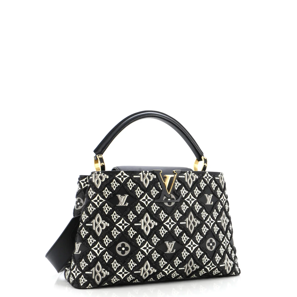 Capucines Bag Limited Edition Since 1854 Monogram Calfskin PM - Deep Luxury