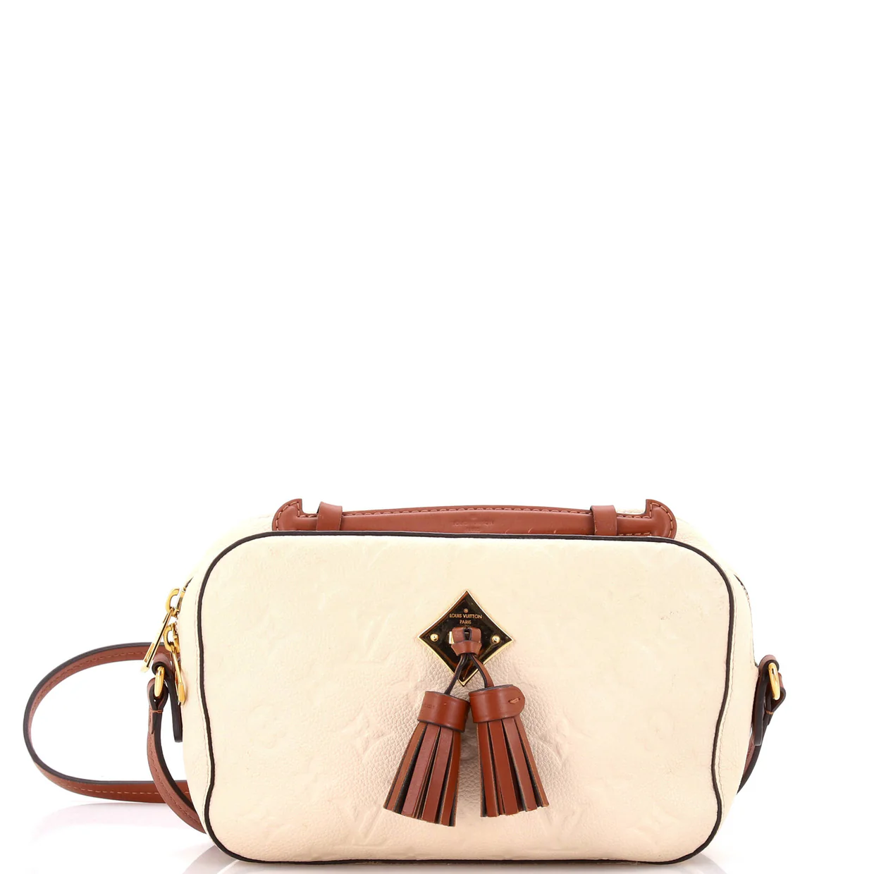 Saintonge Handbag Monogram Empreinte Leather - Deep Luxury