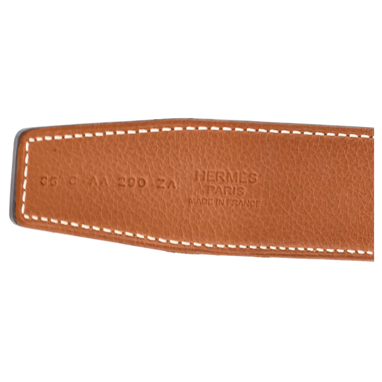 Constance Reversible Belt Leather with Guilloche Hardware Medium - Deep Luxury