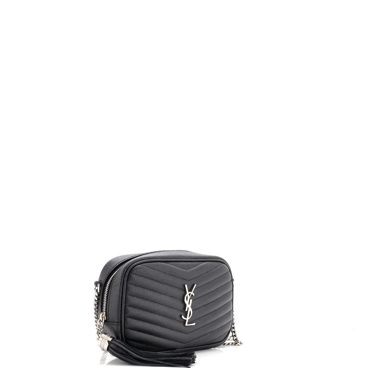 Lou Camera Bag Matelasse Chevron Leather Mini - Deep Luxury