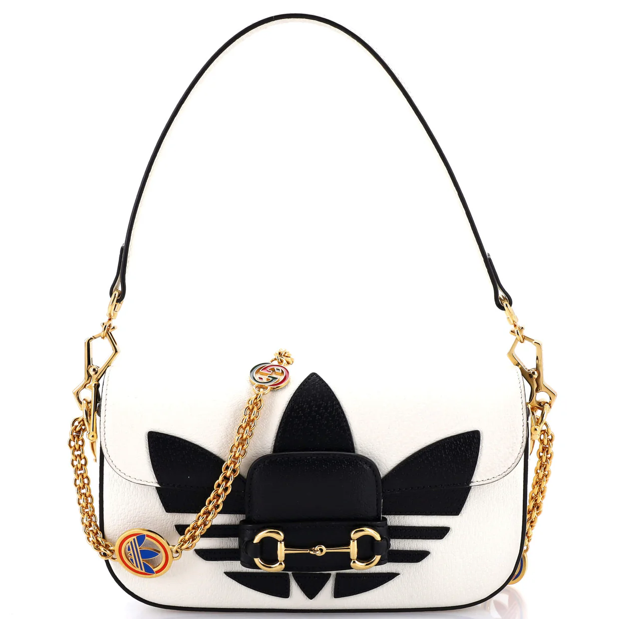 x Adidas Horsebit 1955 Shoulder Bag Leather East West - Deep Luxury