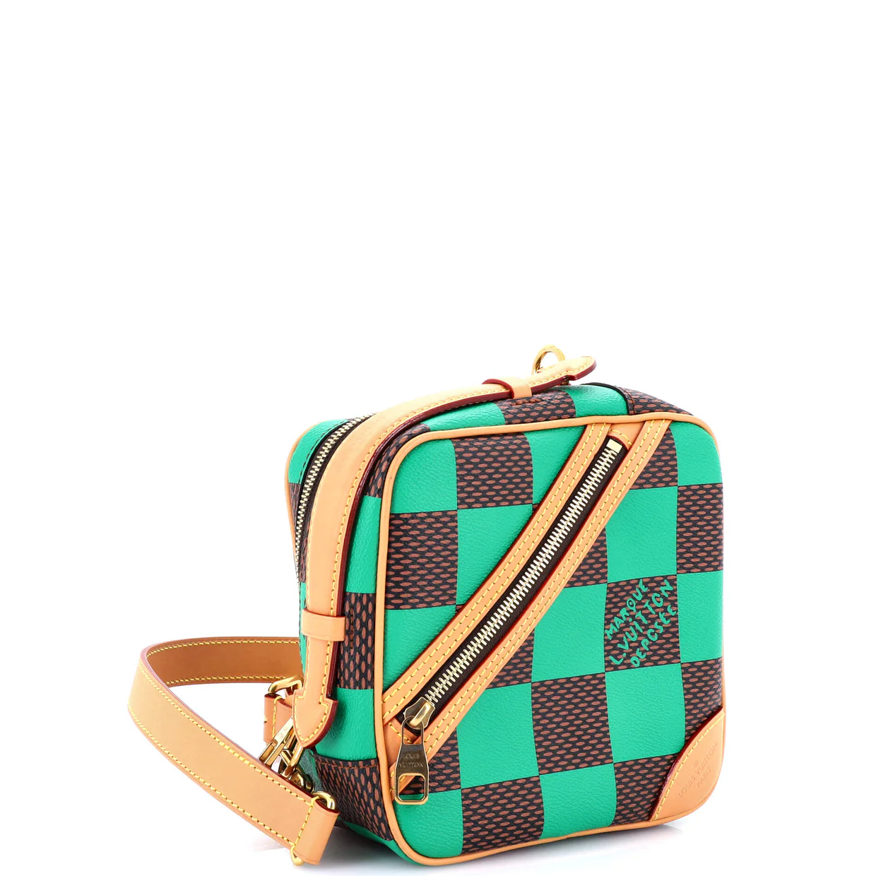 Chess Messenger Bag Damier Pop - Deep Luxury
