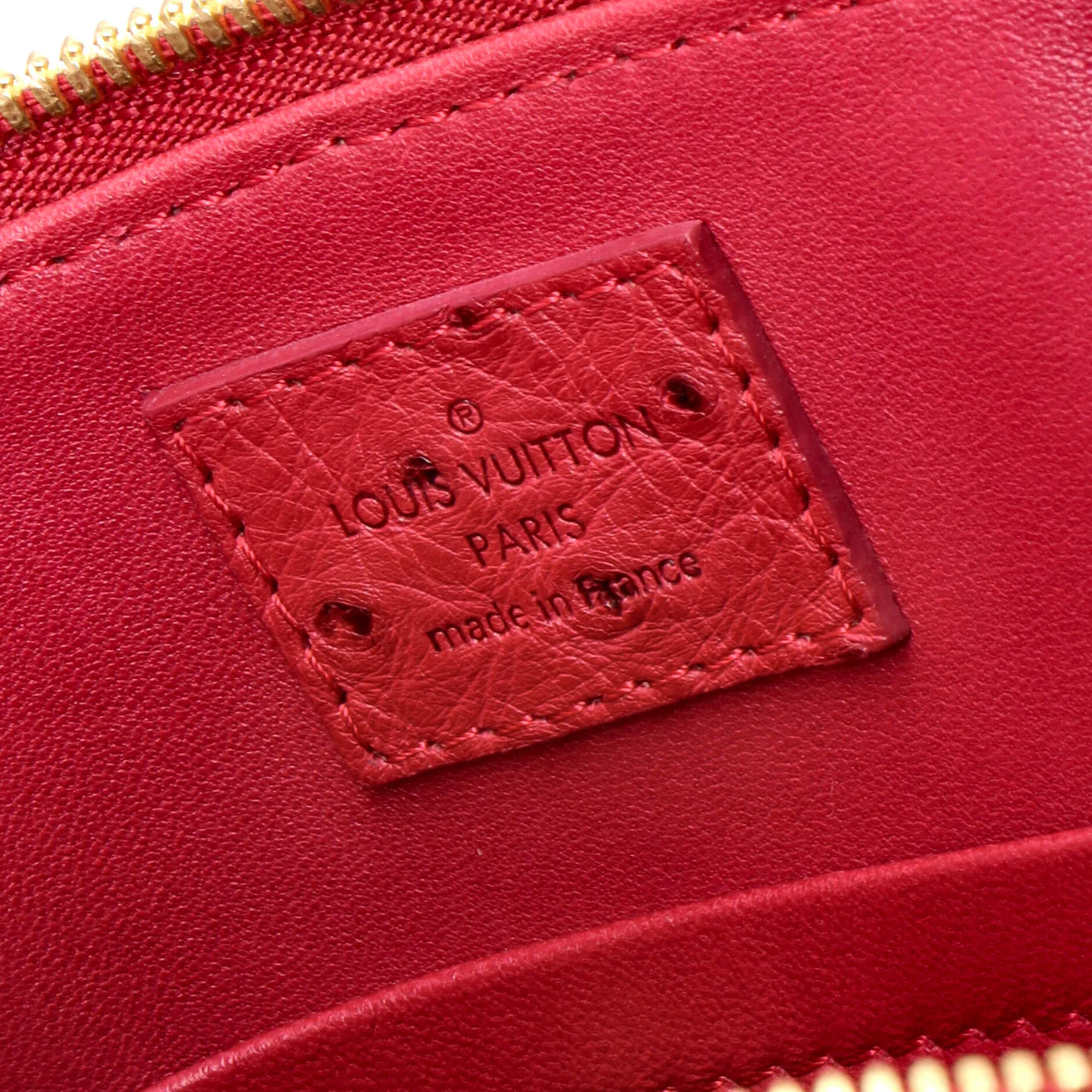 Alma Handbag Ostrich BB - Deep Luxury