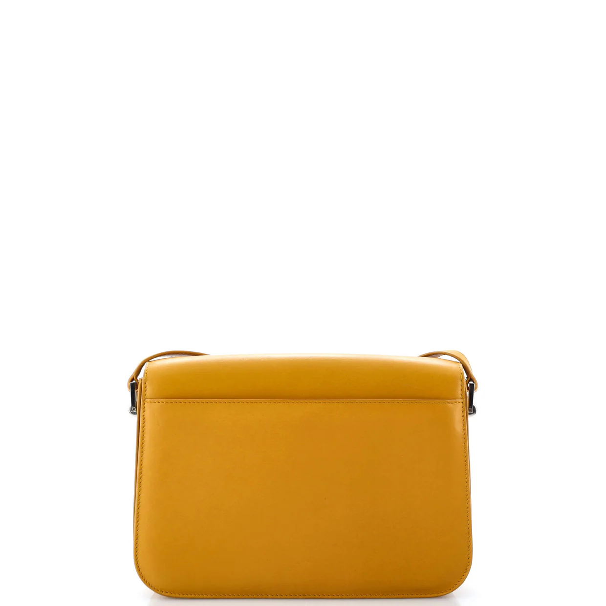 Fermoir Flap Satchel Bag Leather - Deep Luxury