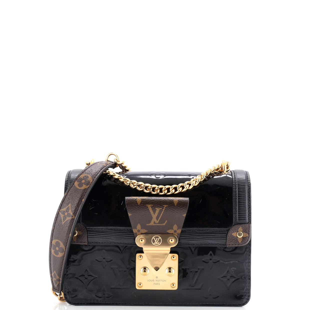 Wynwood Handbag Monogram Vernis with Monogram Canvas and Epi Leather - Deep Luxury