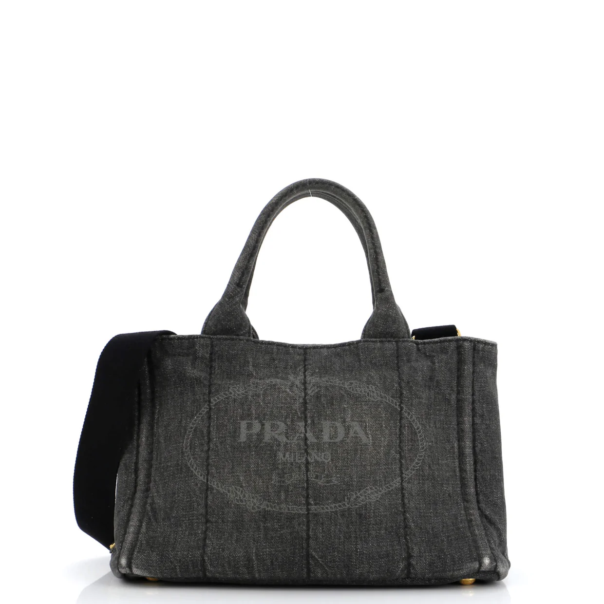 Canapa Convertible Tote Denim Mini - Deep Luxury