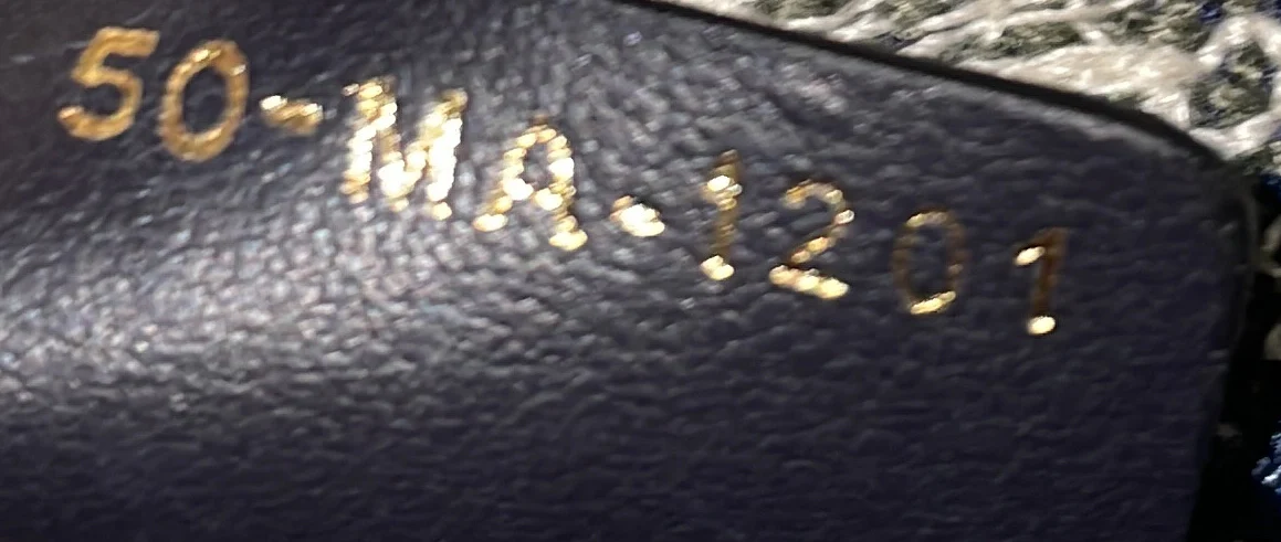 Book Tote Embroidered Canvas Medium - Deep Luxury