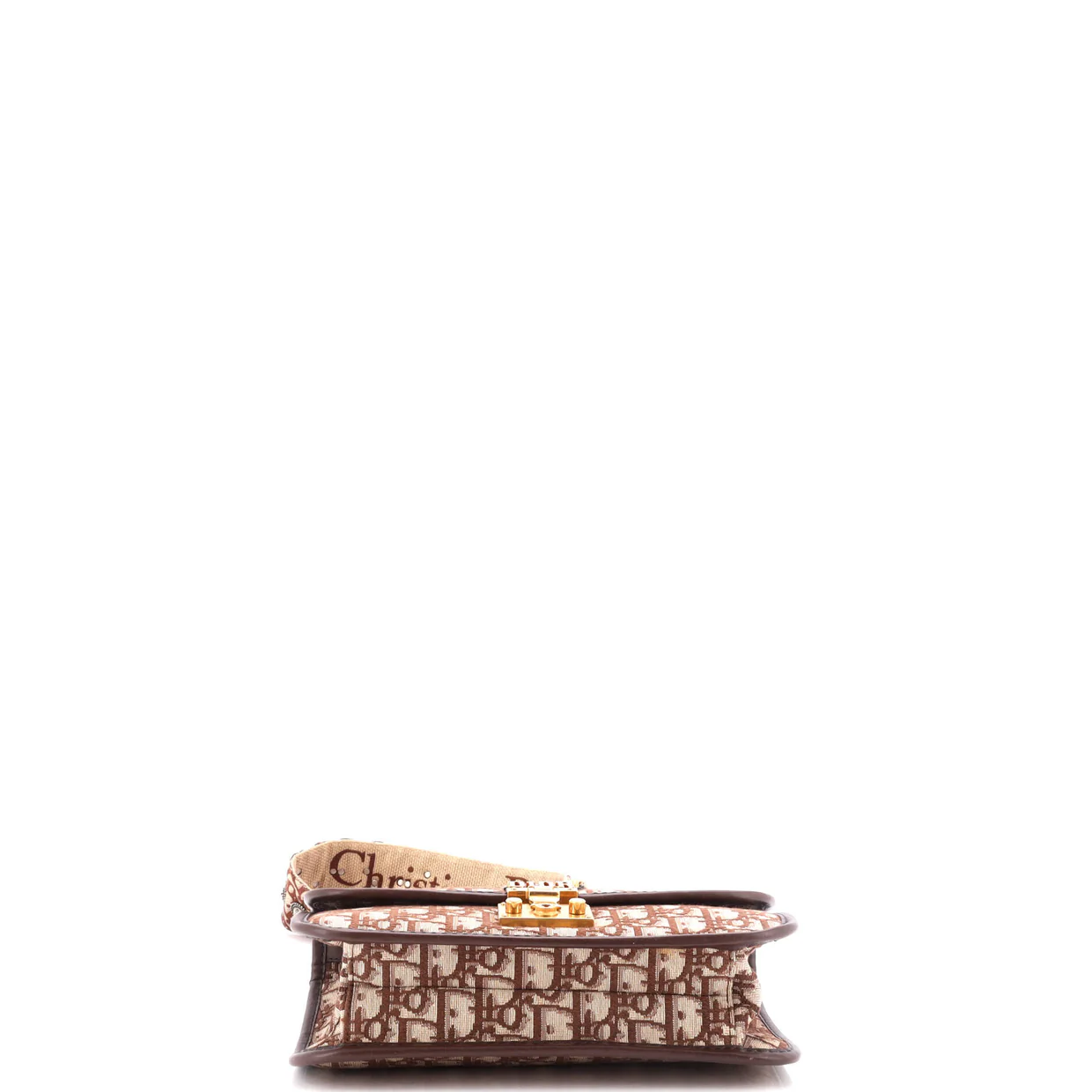 Dioraddict Flap Bag with Strap Oblique Canvas Medium - Deep Luxury