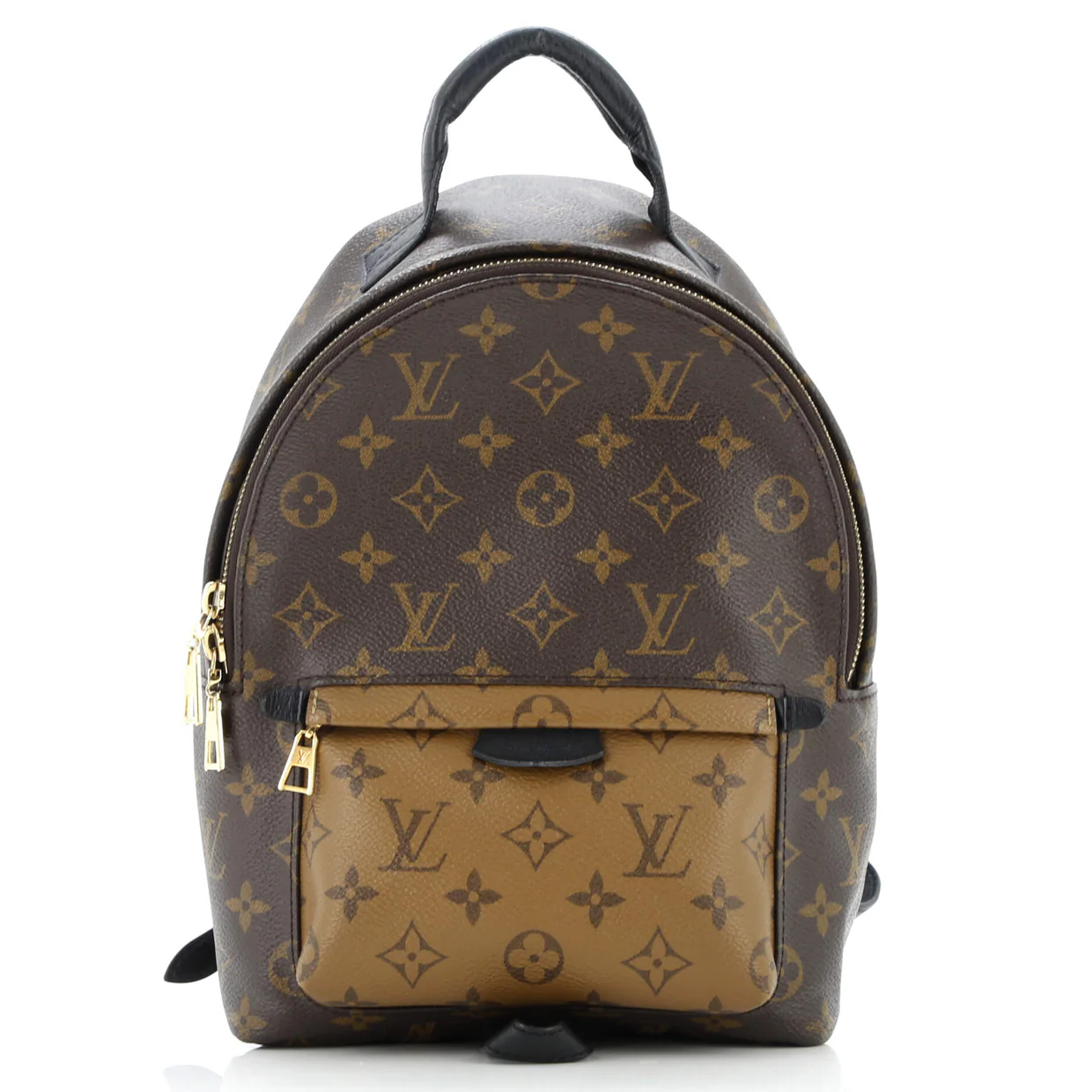 Palm Springs Backpack Reverse Monogram Canvas PM - Deep Luxury