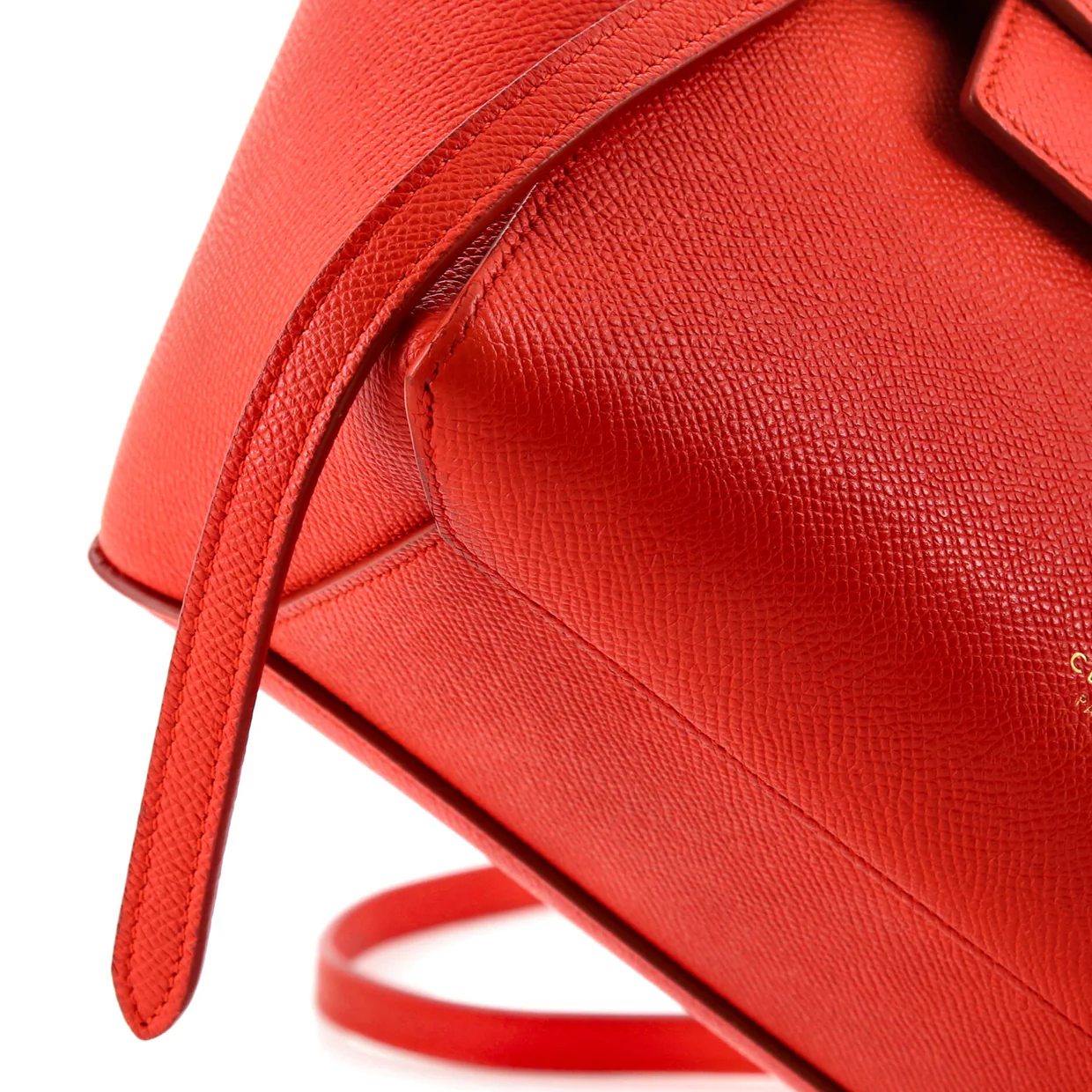 Belt Bag Textured Leather Nano - Deep Luxury