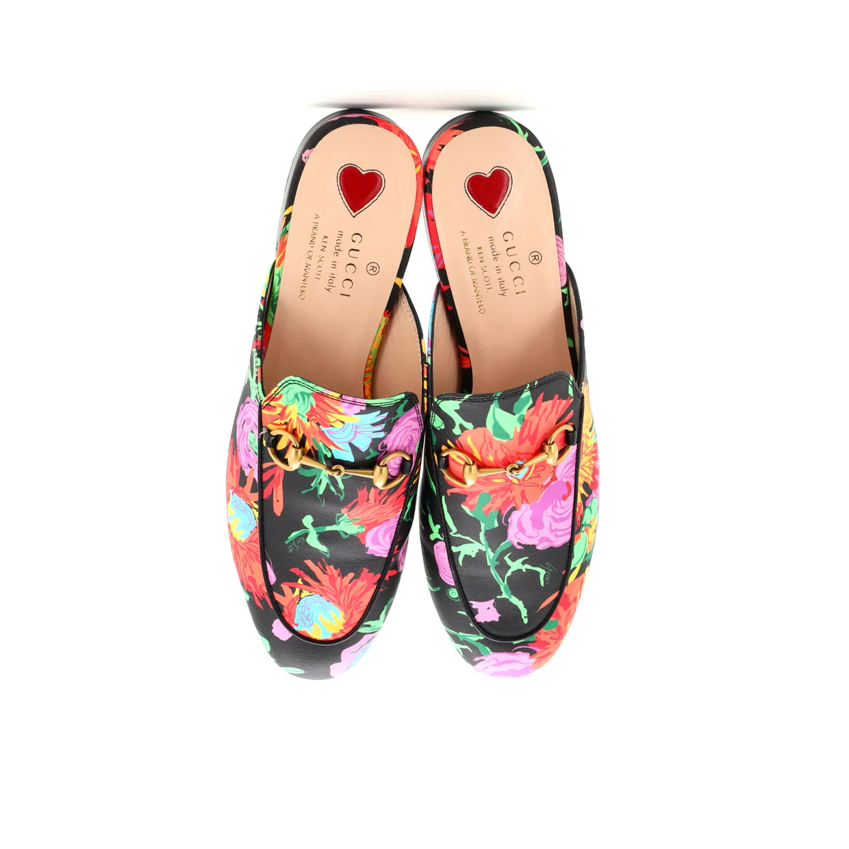 Women's Princetown Mules Printed Leather - Deep Luxury