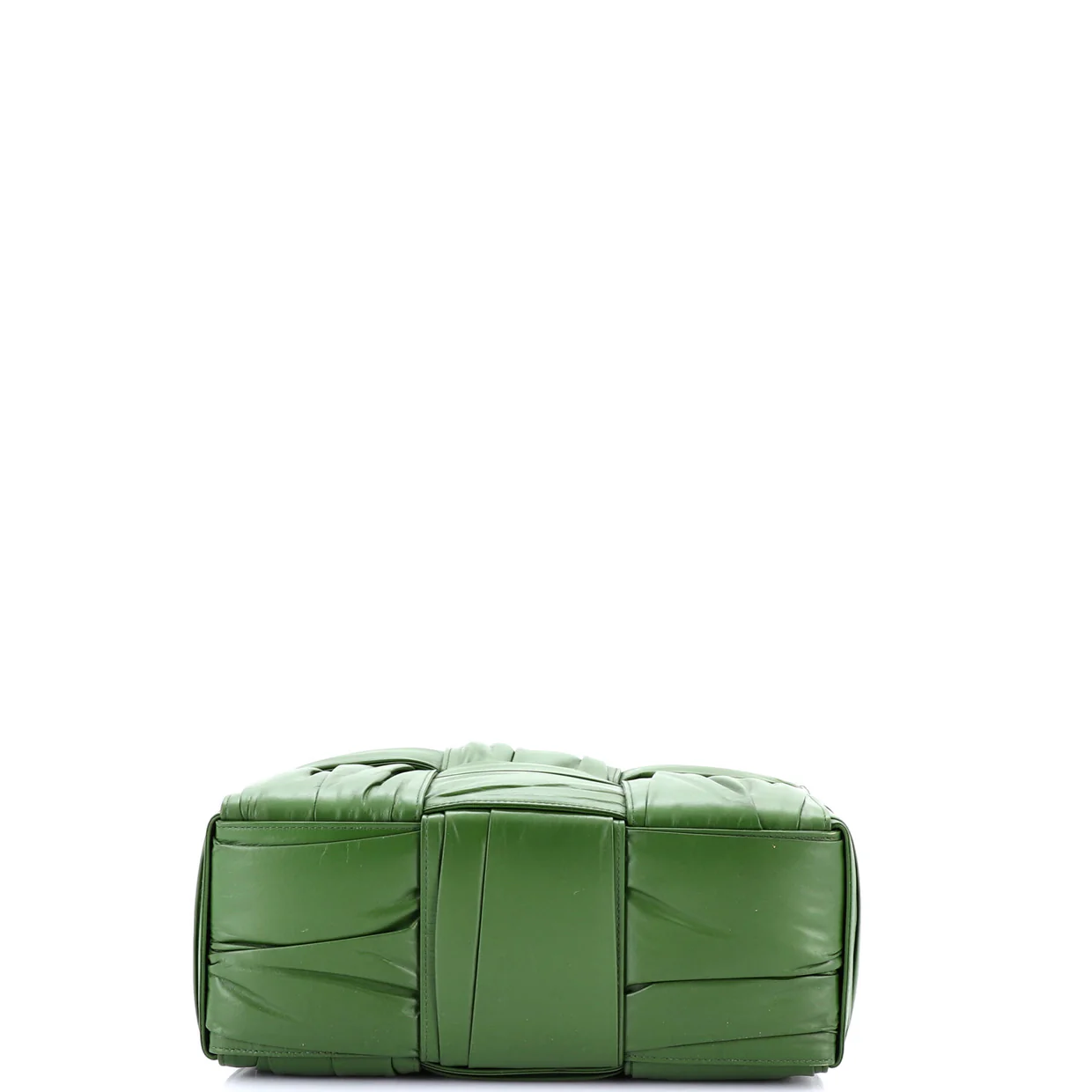 Arco Tote Maxi Intrecciato Plisse Leather Small - Deep Luxury