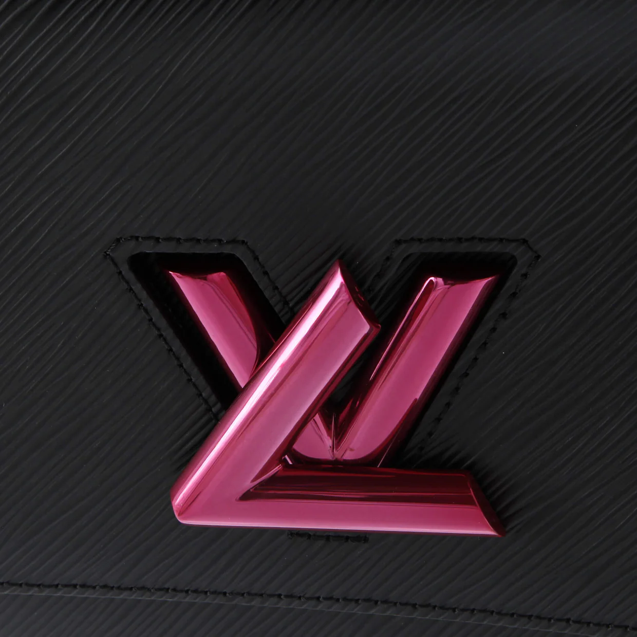 Twist Strap Top Handle Bag Epi Leather MM - Deep Luxury