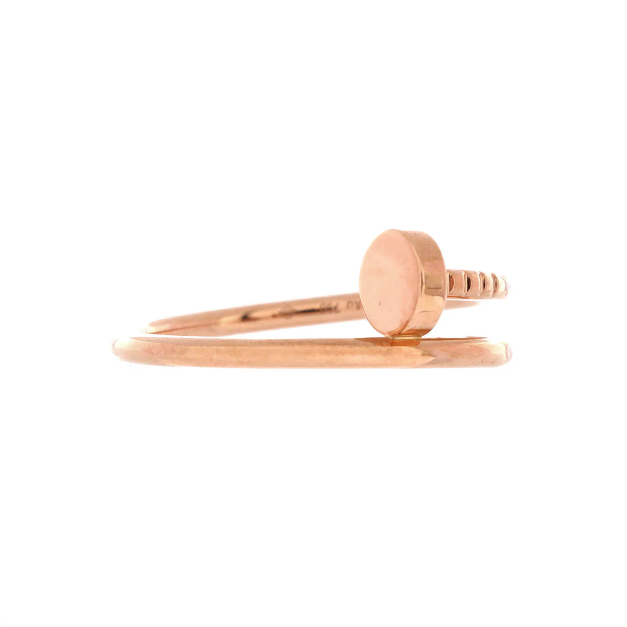 Juste un Clou Ring 18K Rose Gold Small - Deep Luxury