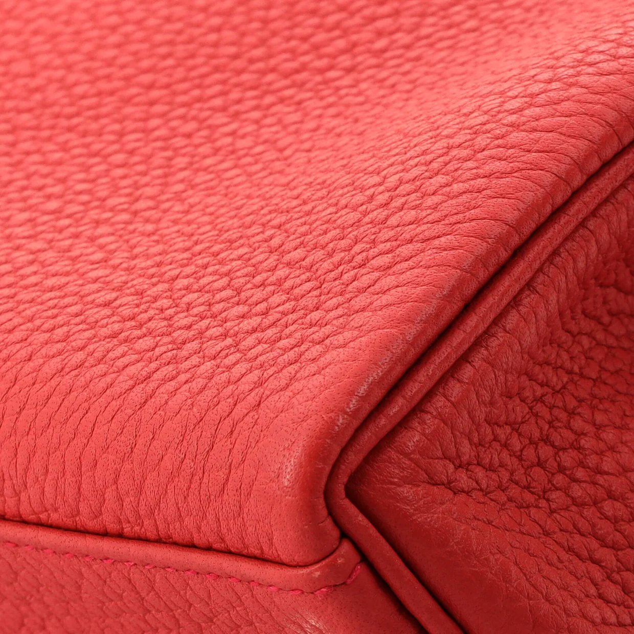 Kelly Handbag Bougainvillier Togo with Palladium Hardware 28 - Deep Luxury
