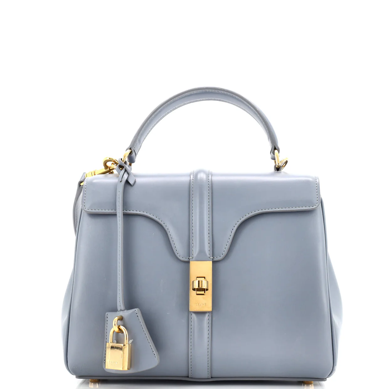 16 Top Handle Bag Smooth Calfskin Small - Deep Luxury