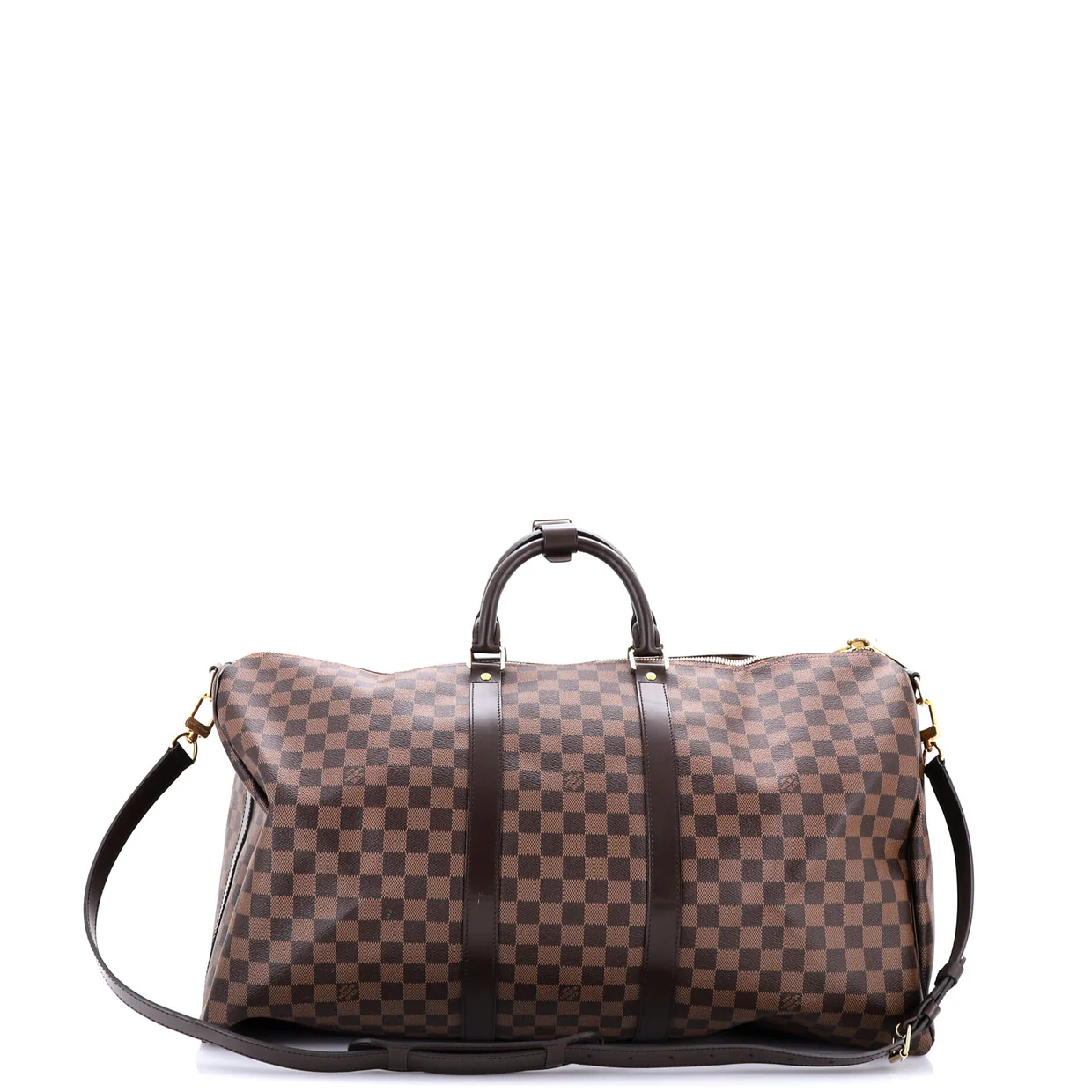 Keepall Bandouliere Bag Damier 55 - Deep Luxury