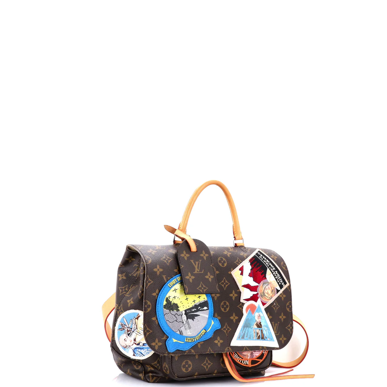 Cindy Sherman Camera Messenger Bag Patch Embellished Monogram Canvas - Deep Luxury