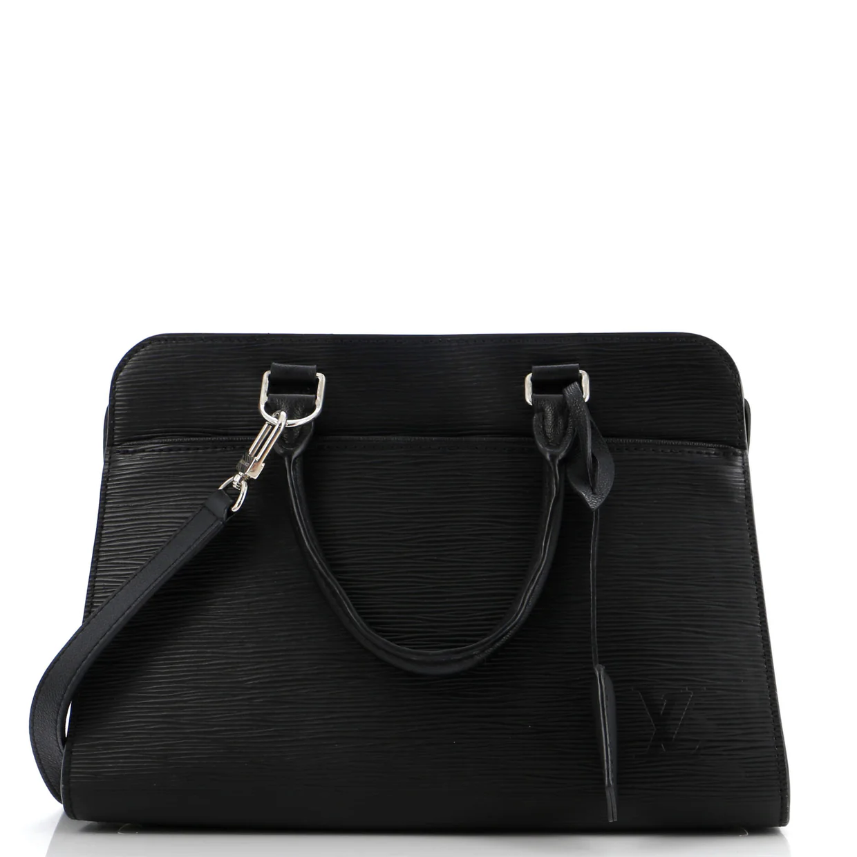 Vaneau Handbag Epi Leather MM - Deep Luxury