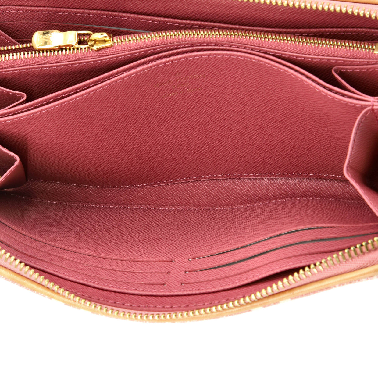 Zippy Wallet Monogram Jacquard Denim - Deep Luxury