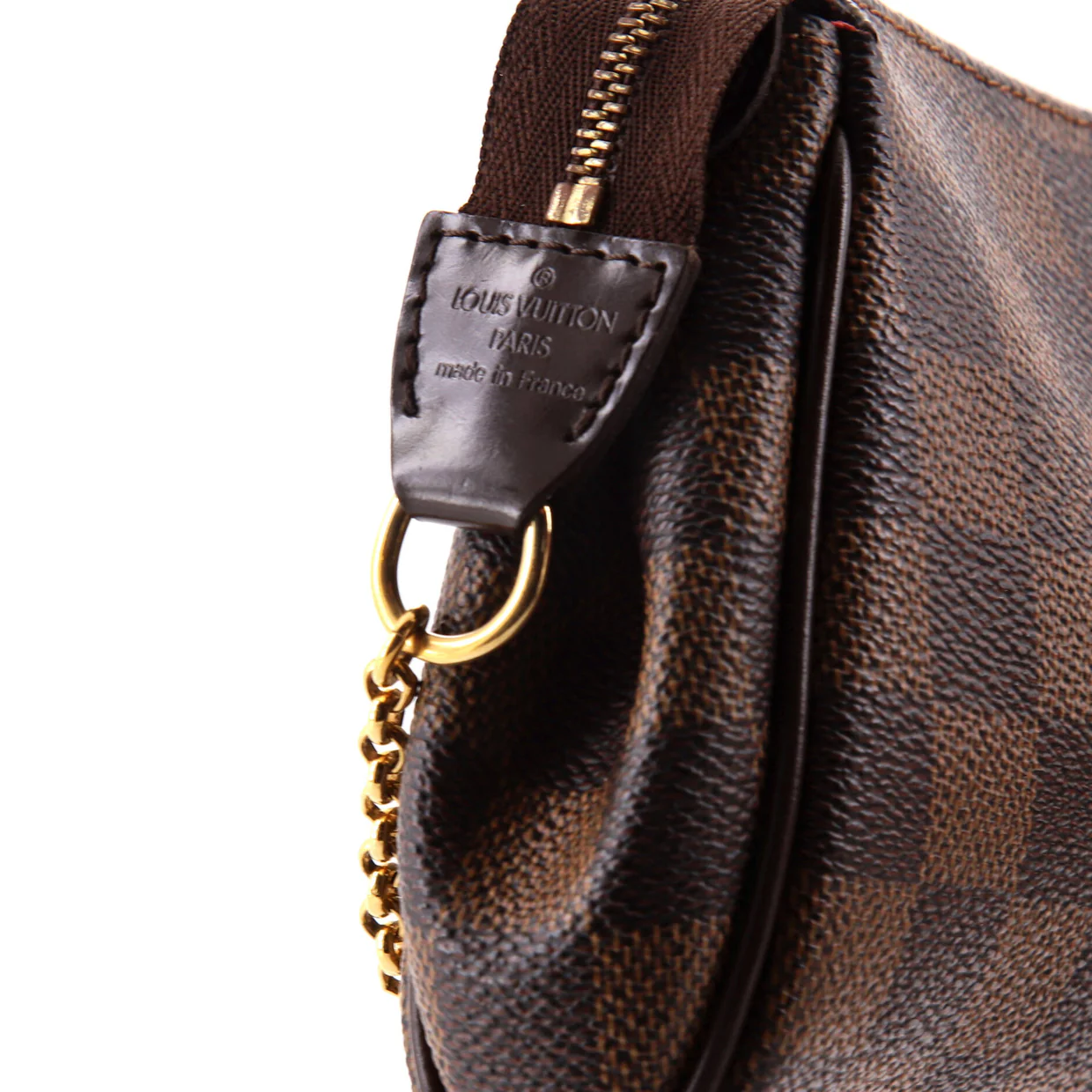 Eva Handbag Damier - Deep Luxury