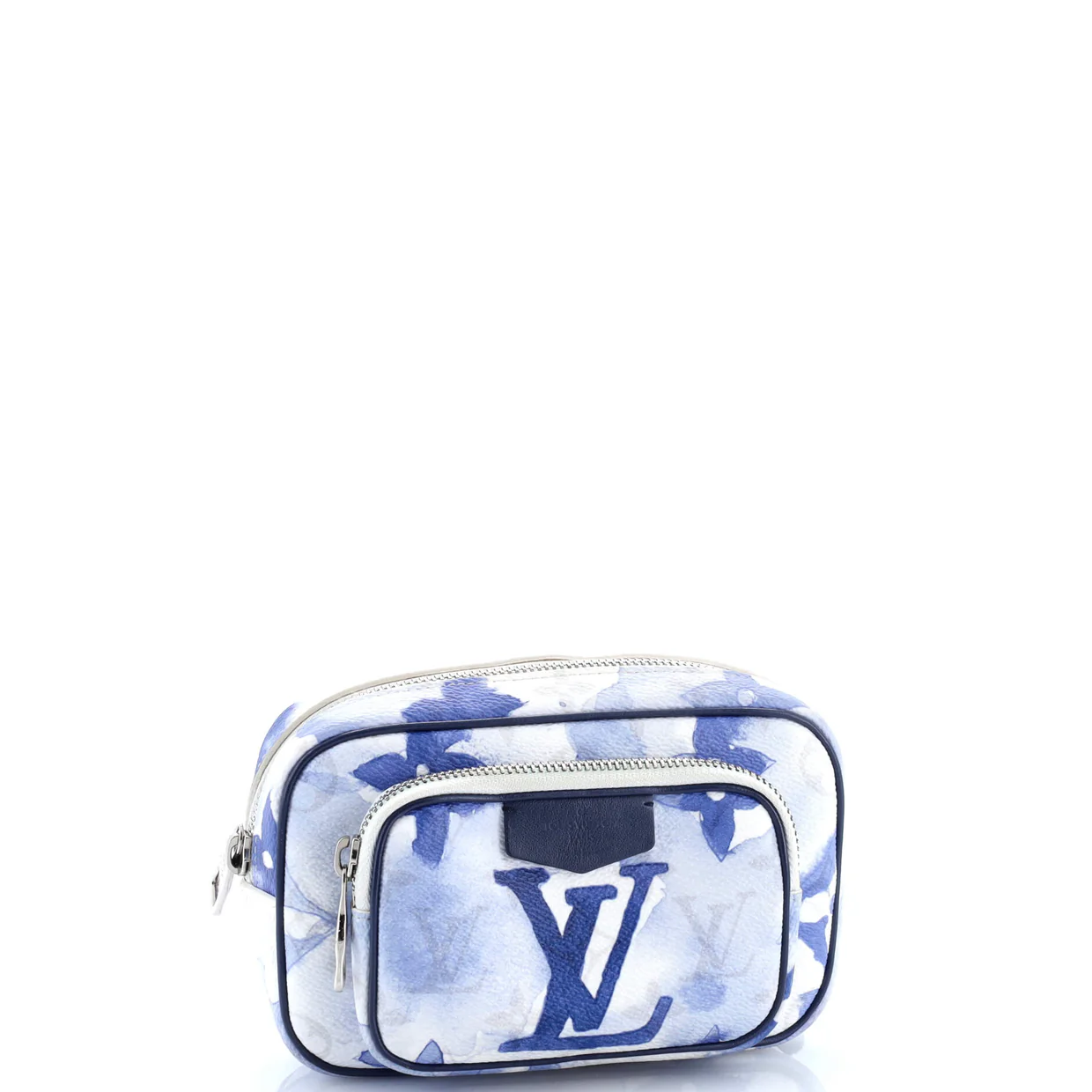 Outdoor Pouch Limited Edition Monogram Watercolor Canvas - Deep Luxury