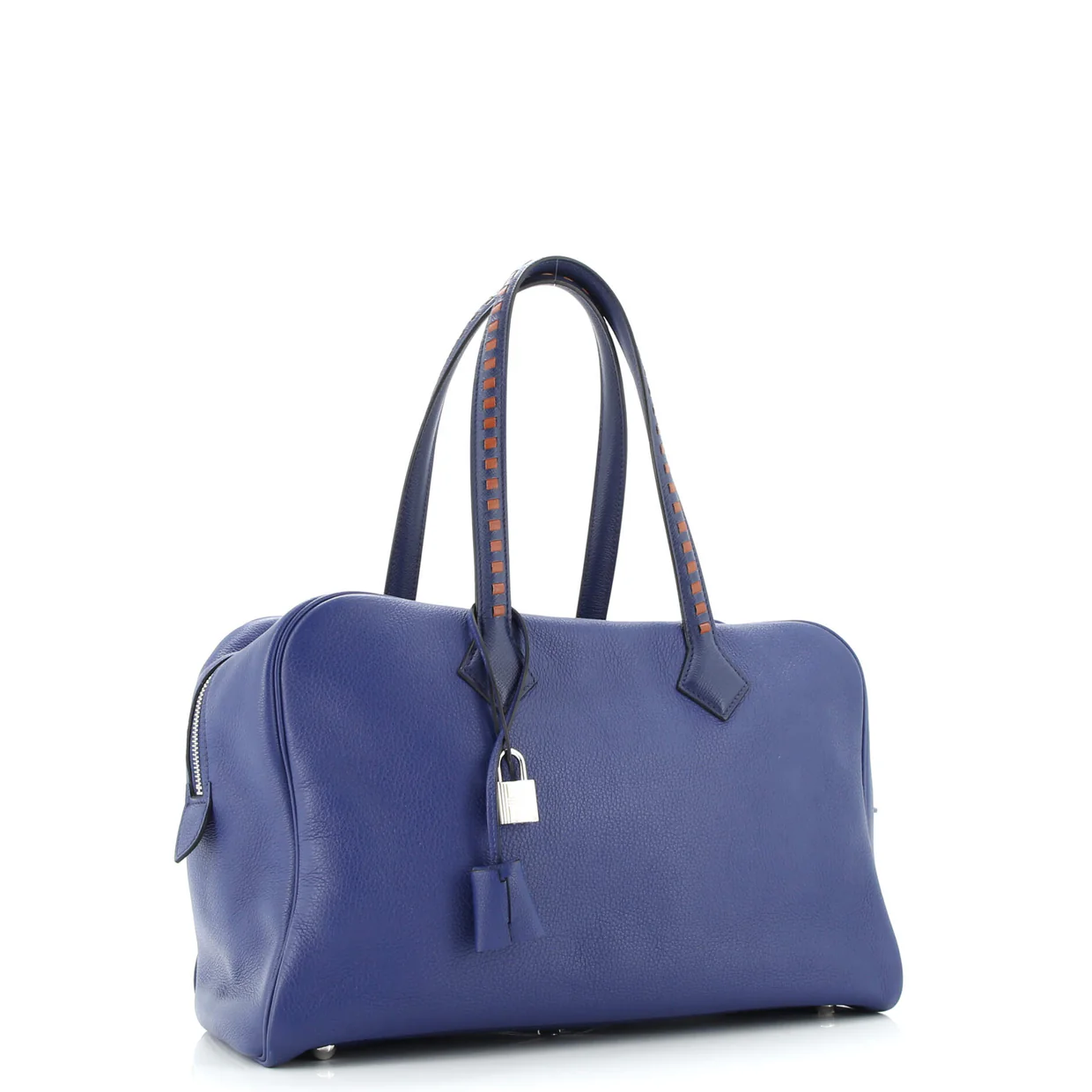 Victoria II Bag Tressage Epsom and Novillo 35 - Deep Luxury