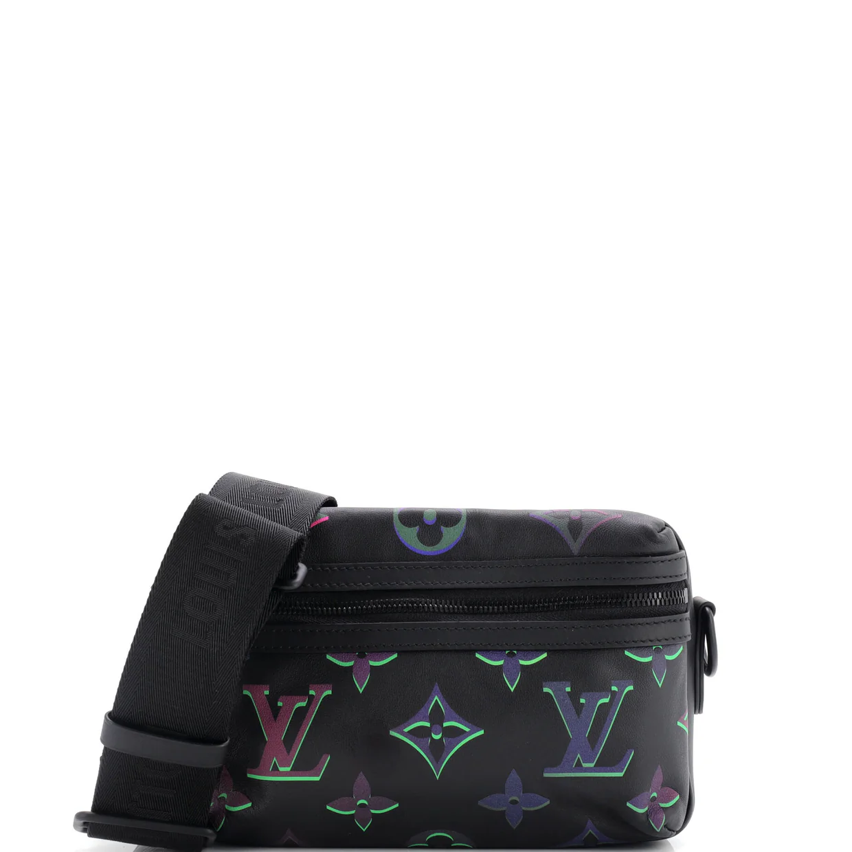 Comet Messenger Bag Spotlight Monogram Giant Leather PM - Deep Luxury