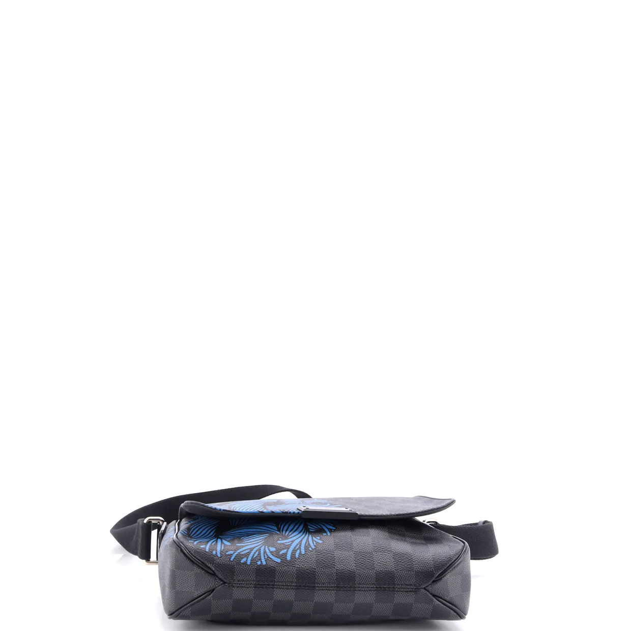 District Messenger Bag Limited Edition Nemeth Damier Graphite PM - Deep Luxury