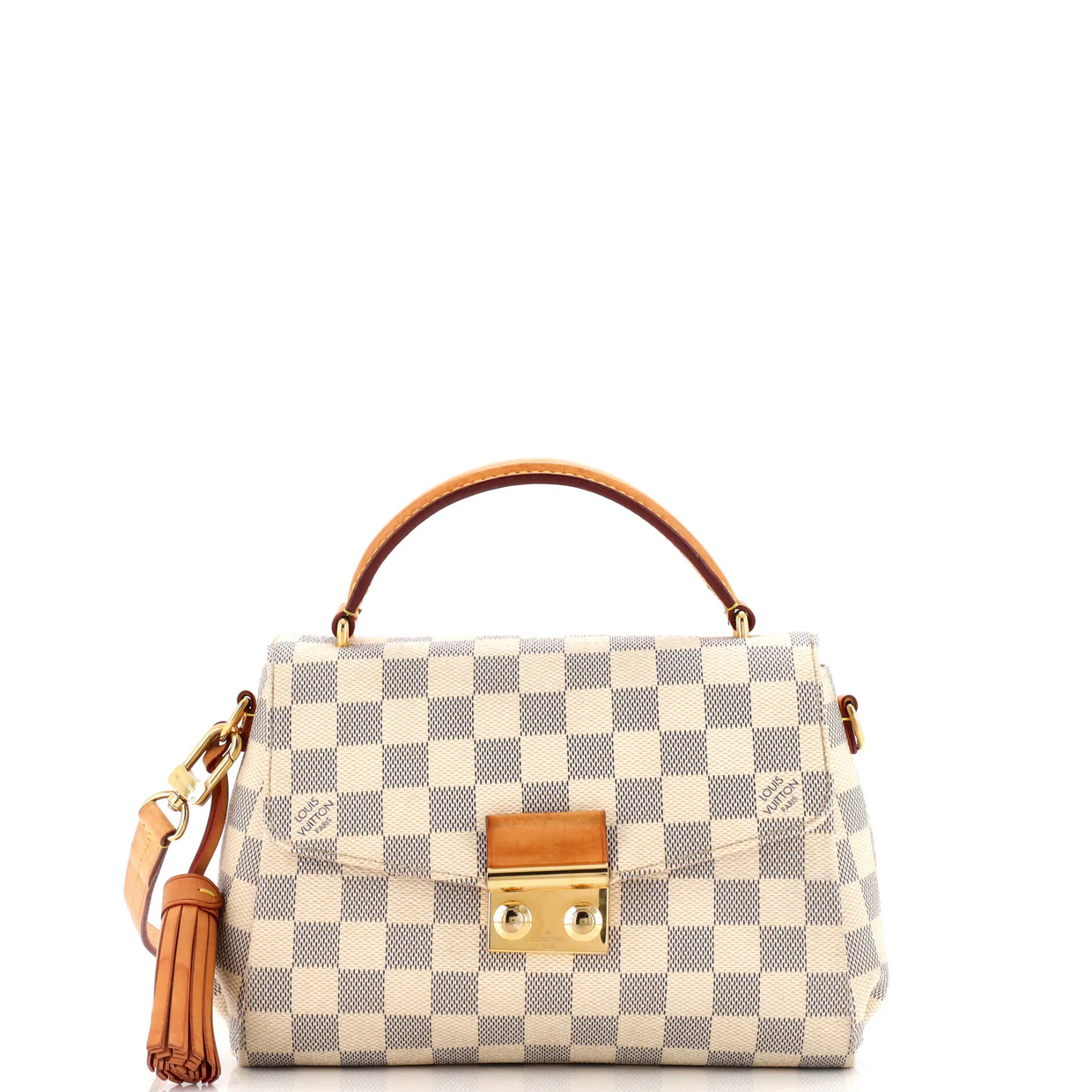 Croisette Handbag Damier - Deep Luxury