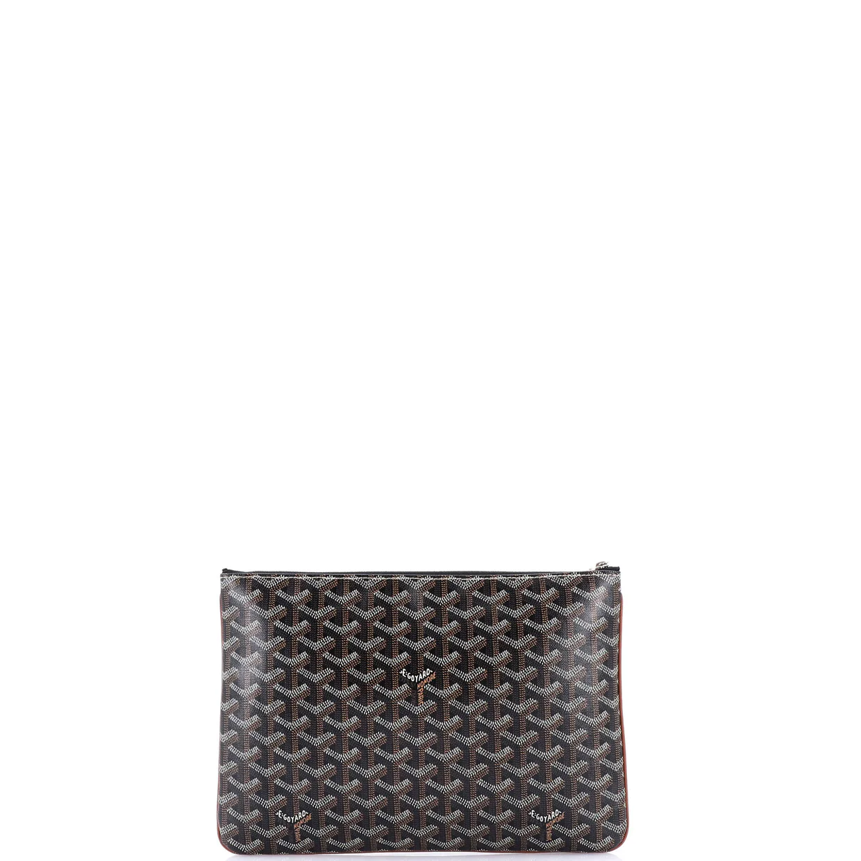 Senat Zip Pouch Coated Canvas MM - Deep Luxury