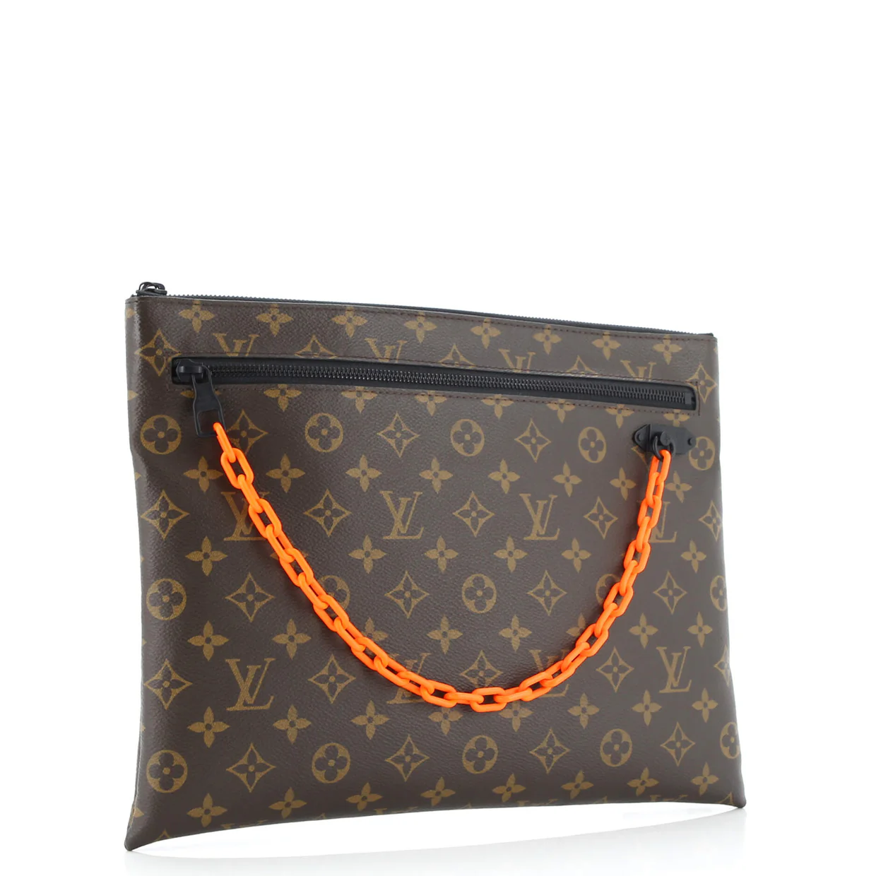 Solar Ray A4 Pouch Monogram Canvas - Deep Luxury
