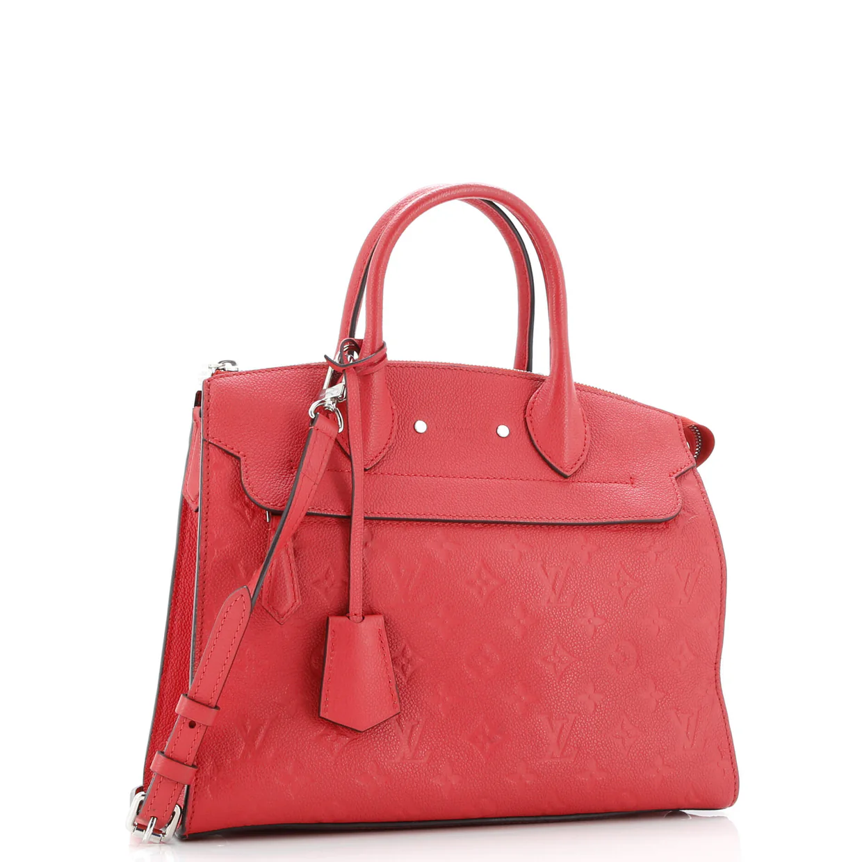 Pont Neuf Handbag Monogram Empreinte Leather MM - Deep Luxury