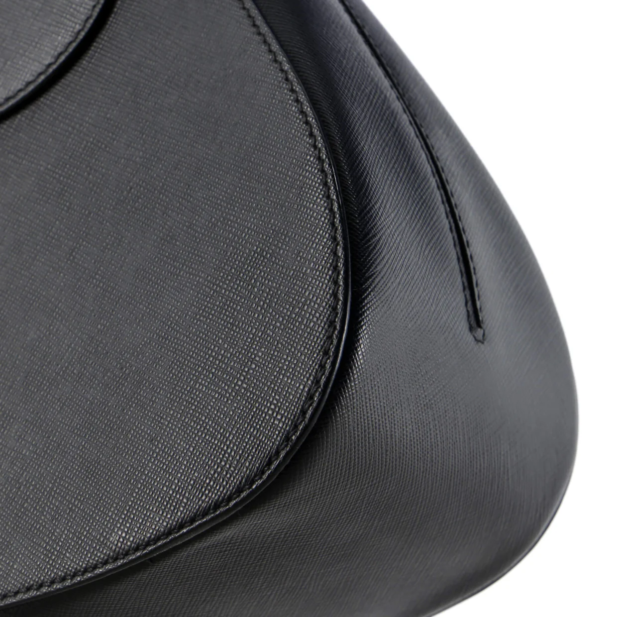 Sidonie Top Handle Bag Saffiano Leather Large - Deep Luxury