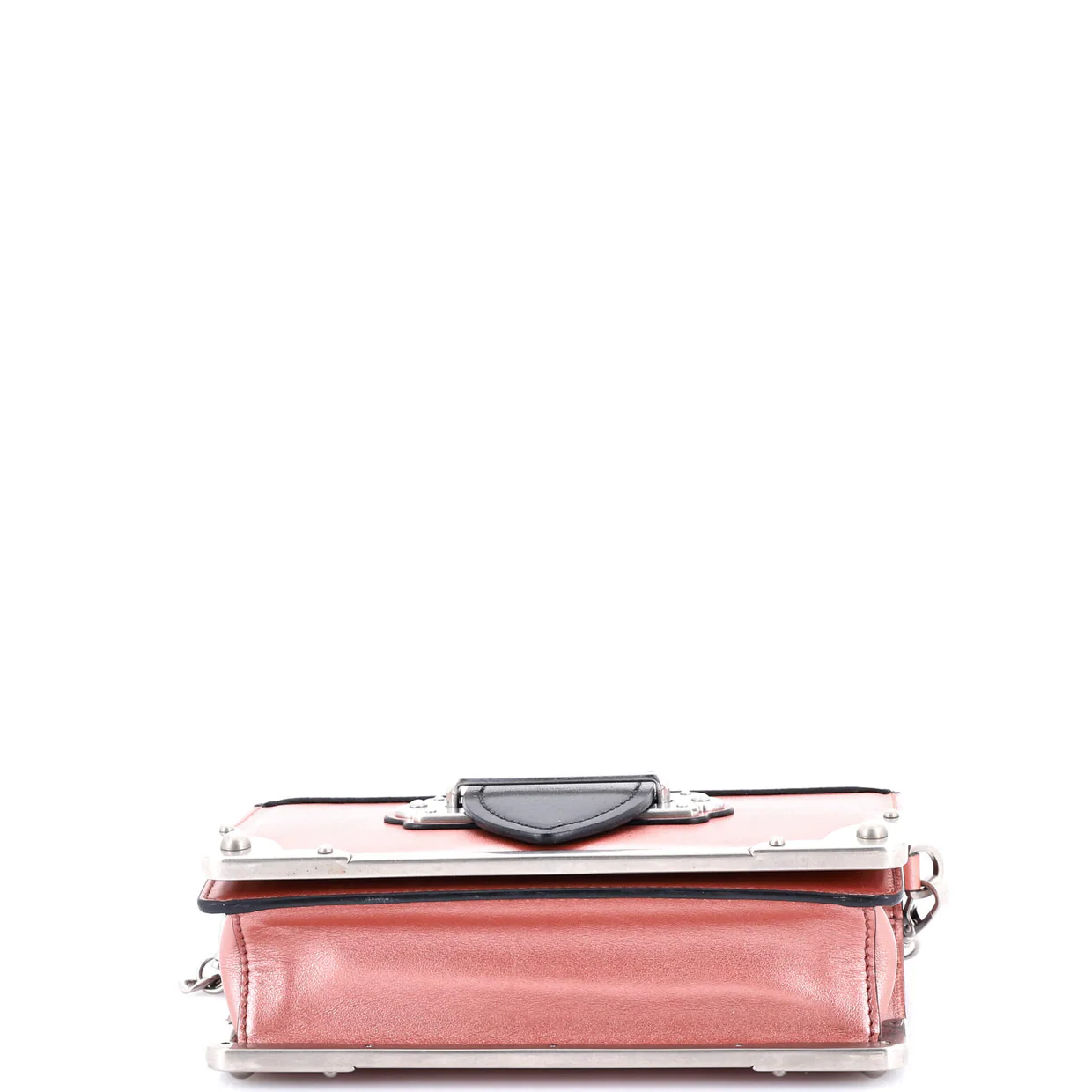 Cahier Chain Crossbody Bag City Calf and Saffiano Small - Deep Luxury