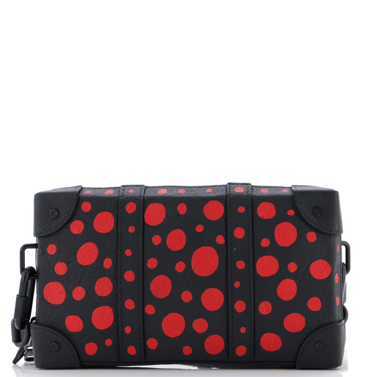 Soft Trunk Wearable Wallet Yayoi Kusama Infinity Dots Monogram Taurillon Leather - Deep Luxury